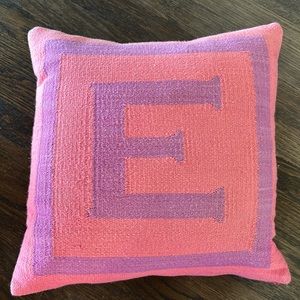 Jonath Adler letter pillow!